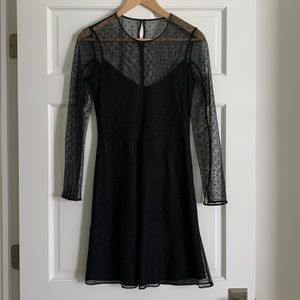 Rag & Bone Mesh Dot Cocktail Dress 2